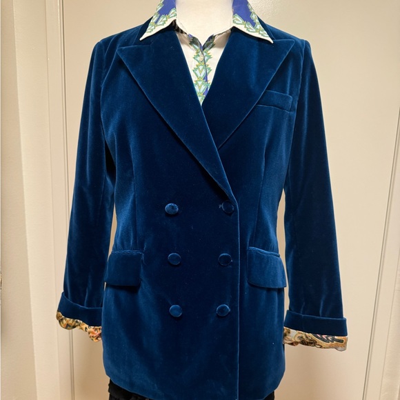 ETRO VELVET BLAZER - Picture 1 of 8